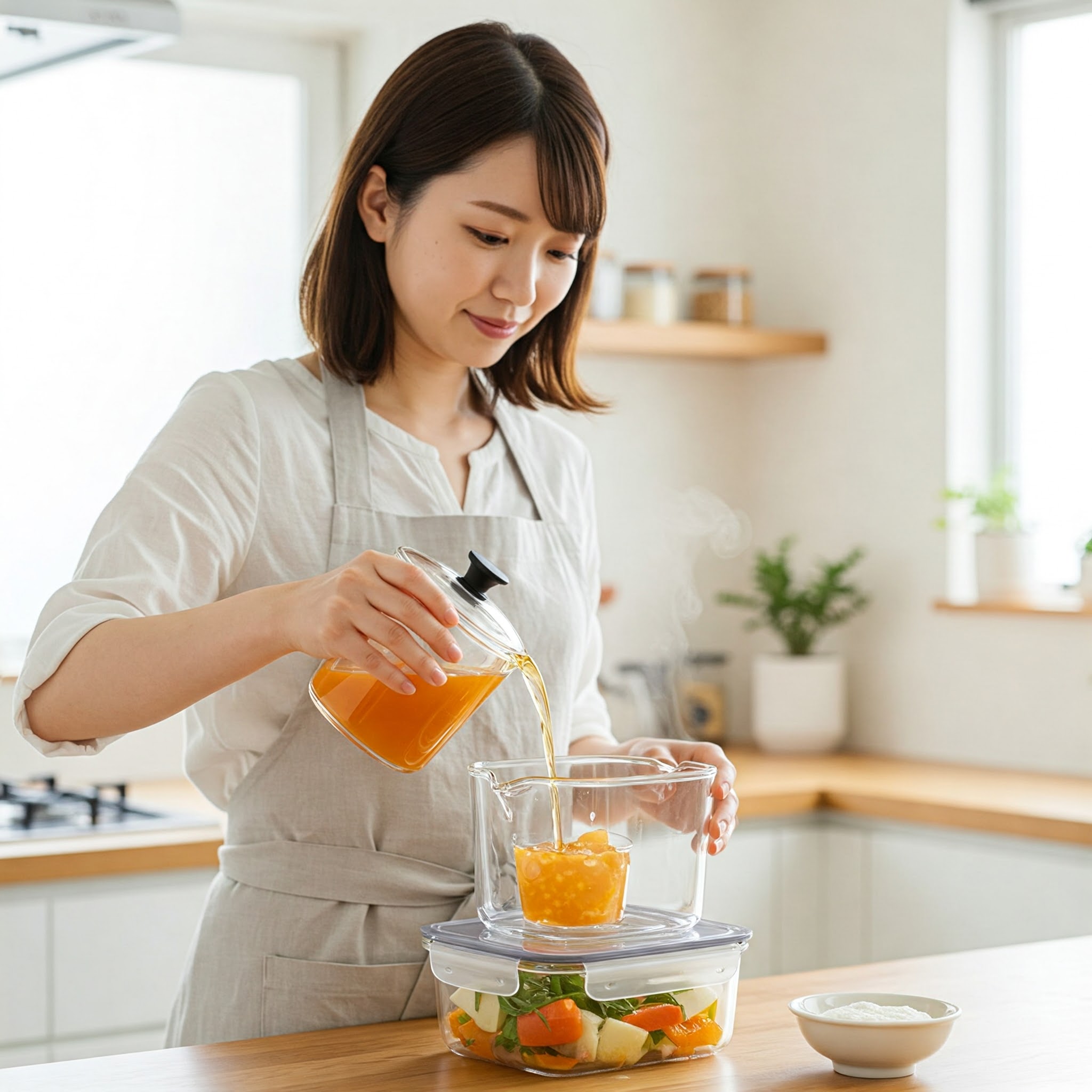 食べるのが好きな女性