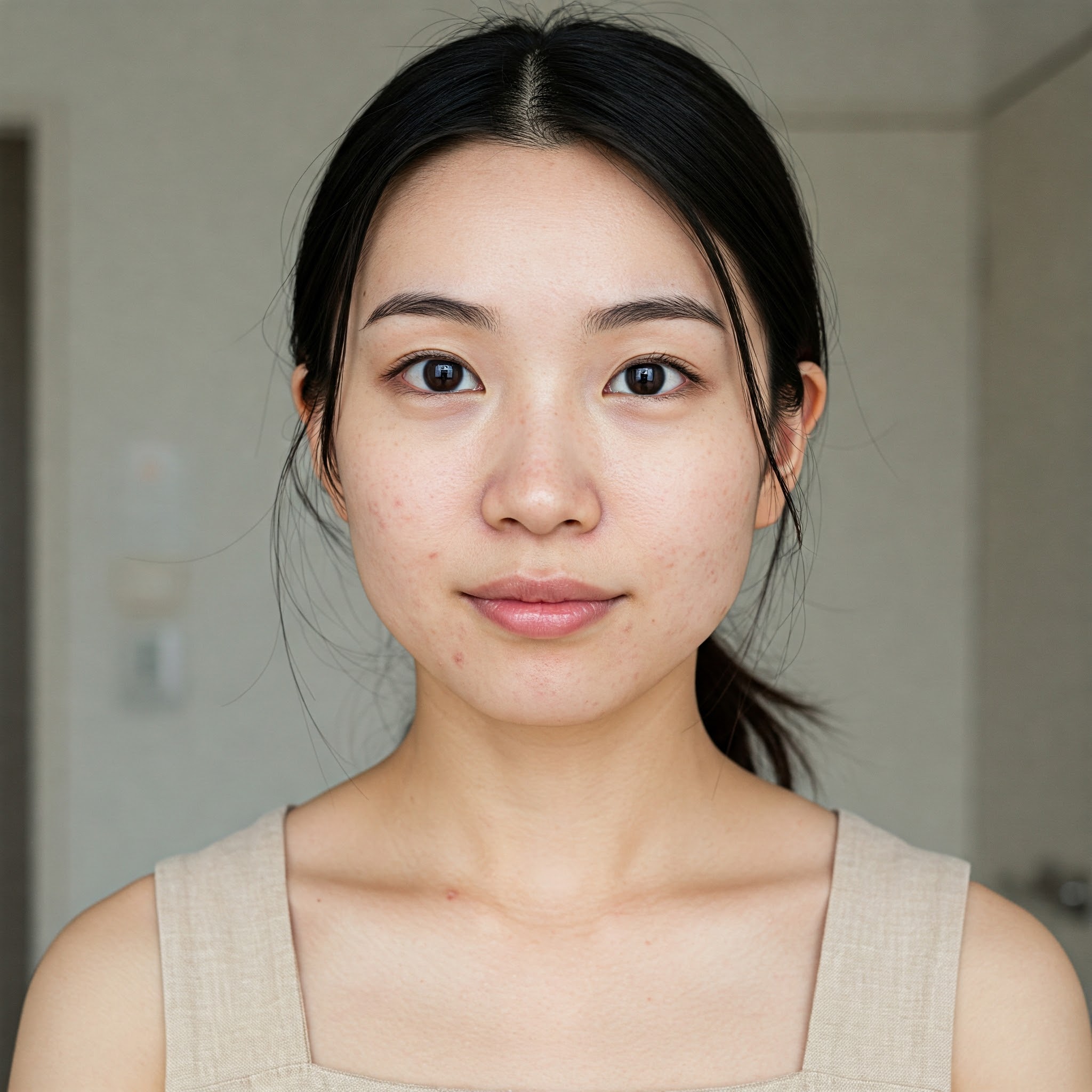チェルラー ホワイトを使っている女性