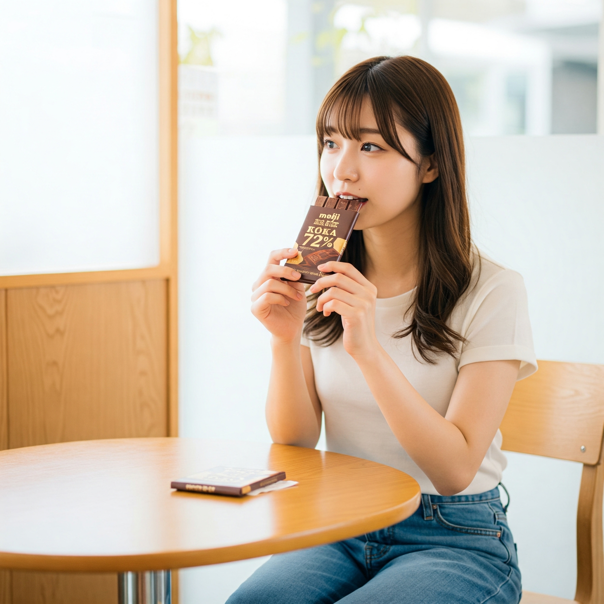グルメな女性