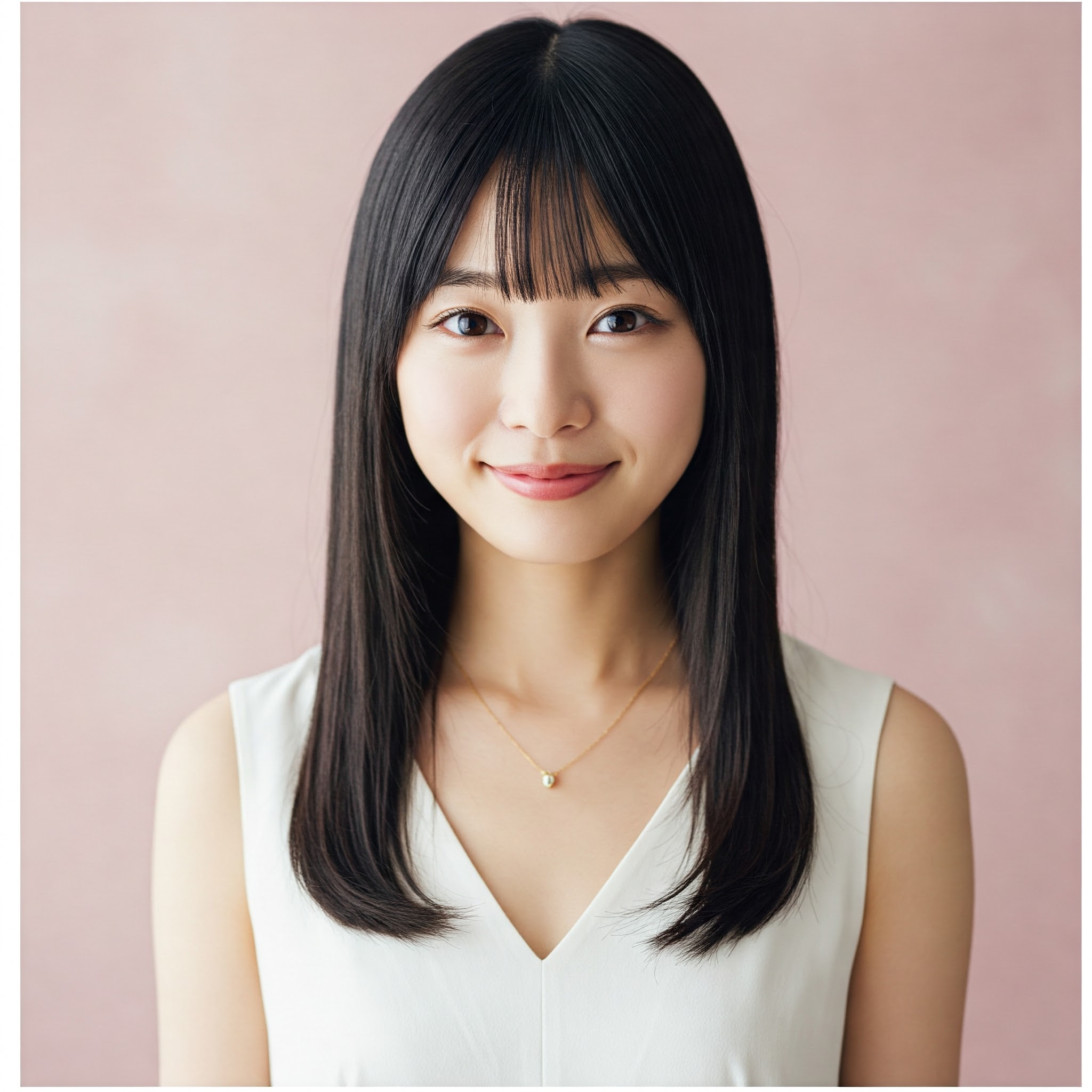 美白な女性