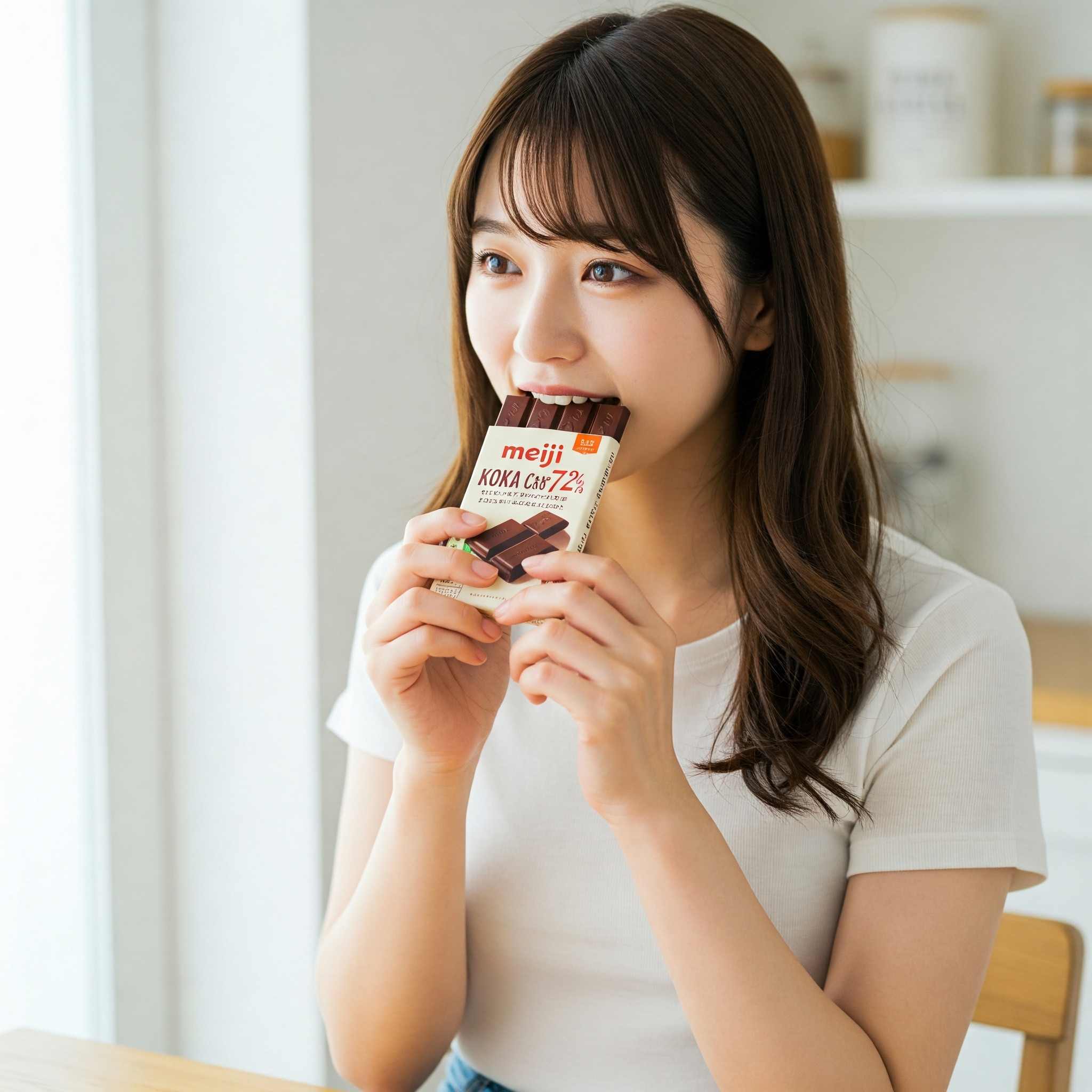 チョコが好きな女性
